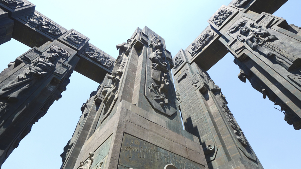 The massive pillars of the Chronicle of Georgia