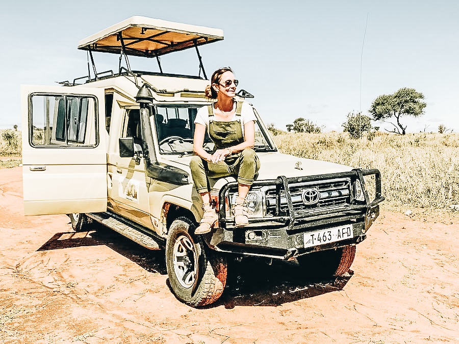 Annette at African Safari