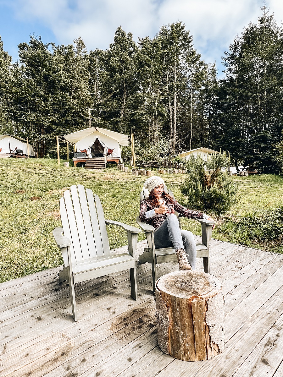 Annette Glamping at Mendocino Grove