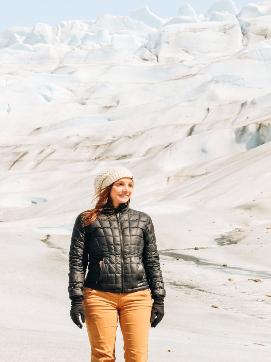 Annette on Mendenhall Glacier Walk Tour