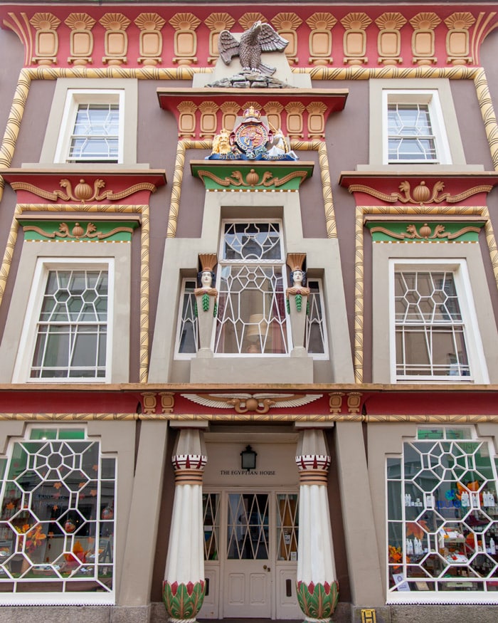 The Egyptian House in Penzance is one of the more unique Cornwall attractions